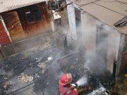 Incendio se produjo en cercado de Chancay