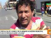 Gustavo Romero: “A Juanelo solo le interesa el poder y la plata y eliminaria la academia preuniversitaria municipal”