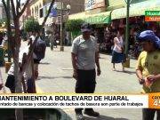 Municipalidad de Huaral embellece Boulevard del Solar