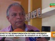 Proyecto de semaforización estaría aprobado