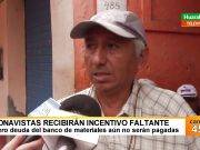 Fonavistas recibirán incentivo faltante pero deuda del banco de materiales
