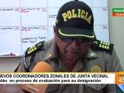 Comandante nuevos coordinadores zonales de junta vecinal están en proceso