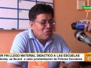 Por fin llegó material didáctico a las escuelas a centro educativo