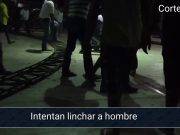 Turba de más de 300 personas logró sacar al acusado de la cárcel