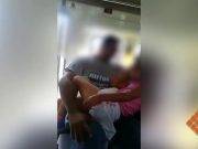 Graban a sujeto besando y realizando tocamientos indebidos a niña dentro de combi