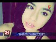 Video desde nuevo ángulo da más pistas de lo que le habría sucedido a joven terramoza