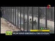 Cañete: encuentran cadáver de un hombre en canal de regadío