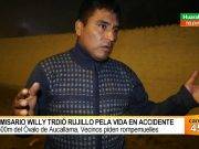 Hoy serán enterrados sus restos del comisario Willy Trujillo