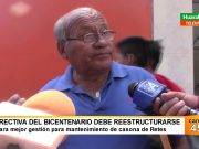 Sanchez: «Directiva del Bicentenario de la Independencia debe reestructurarse»