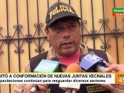 Capacitaciones continúan para resguardar diversos sectores de las zonas