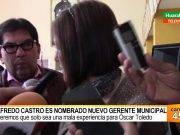 Alcaldesa Kobayashi, designa a Castro Cabanillas como nuevo Gerente Municipal