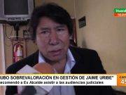 Sabino Barboza: «Hubo sobre valoracion en gestion de Jaime Uribe Ochoa