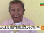 El 18 de Junio se inicia evaluación de desempeño docente del nivel inicial