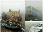 Heridos de Triple choque en la variante de pasamayo se recuperan favorablemente
