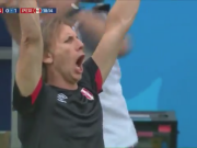 La reacción de Ricardo Gareca tras el primer gol de Perú en Rusia 2018