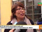 Para dirigente del CEN, Esmeralda Fuentes, “El SUTEP no está en huelga”