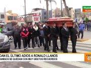 Fueron sepultados los restos del recordado Ronald Llanos del Unión Huaral
