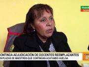Directora de la UGEL 10 informa que continúa la adjudicación de plazas a reemplazantes