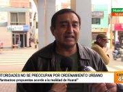 Juanito: «Autoridades no se preocupan por ordenamiento urbano»