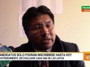 JEE Huaral, «El procedimiento es que se debe aun evaluar los expedientes de los candidatos»
