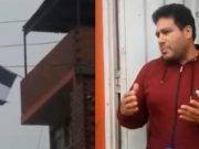 Chancay: Polémica en Facebook por joven que colocó bandera peruana blanca y negra