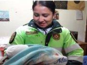 Policía de Cusco rescata a recién nacido que fue abandonado