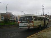 Tres delincuentes armados asaltaron a un bus interurbano en Huaral