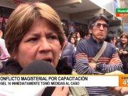 Conflicto magisterial por Capacitación, Ugel 10 tomo medidas del caso