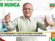 Observación a candidatura de Ricardo Chavarría puede ser subsanable