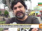 Antonio Bazán: La iglesia es un patrimonio cultural de Huaral que se debe preservar