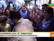 “Somos Perú” inauguró local partidario en plena Plaza de Armas de Huaral