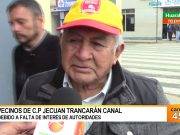 Dirigente se queja que autoridades indiferentes no les resuelven grave problema de su C.P.