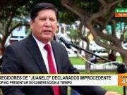 Candidaturas de ocho regidores de Juanelo fueron declaradas improcedentes