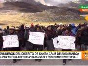 Comuneros de Santa Cruz de Andamarca en pie de lucha contra minera Trévali Perú SAC