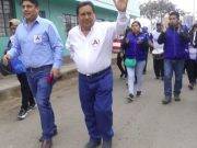 Marcial Palomino recorrió los mercados en Cañete