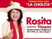“La Cholita” Rosita Vásquez visitó centros poblados de la zona altoandina de Huaral