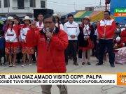 Dr. Díaz Amado dijo al pueblo de Palpa: No permitamos que nadie nos robe los sueños