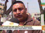 Jhony Santos opina sobre incumplimiento de las ordenanzas para vehículos