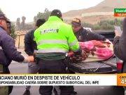 Fallece el segundo atropellado del km.7 de la carretera Huaral- Lima, conductor sería personal del INPE