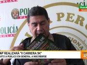 Policía de Huaral organiza carrera e invita a la población a participar en ella