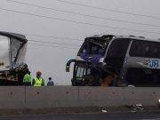 Chofer de bus murió en trágico accidente en Chancay