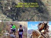 Combi cayó al abismo fallecieron 3 personas y 2 heridas en Cajamarca