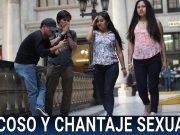 Delito de acoso y chantaje sexual será sancionado con 3 hasta 6 años de cárcel