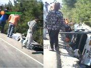 Vehículo vuelca en Cuyo Alto – La Mina y deja un muerto