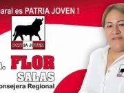 Flor Salas candidata por “Patria Joven” realizó caravana y visitó al C.P. “El Ángel»