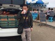 Kenji Fujimori ahora se dedica a vender huevos
