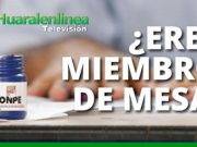 ONPE: Conoce si serás miembro de mesa en las Elecciones 2018 | 7 de octubre
