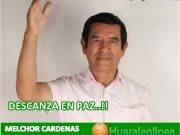 Falleció Melchor Cardenas Vasquez ex alcalde de Huaral