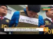 PNP captura Los Piratas de la carretera al parecer involucrados en robo de Risi Buss