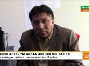 Por entregar dadivas que superan los 10 soles, candidatos pagarían 400 mil soles de multa